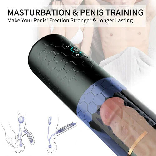 Samurai 3.0 - 10 Thrusting Spinning Telescopic And Rotating Masturbation Cup