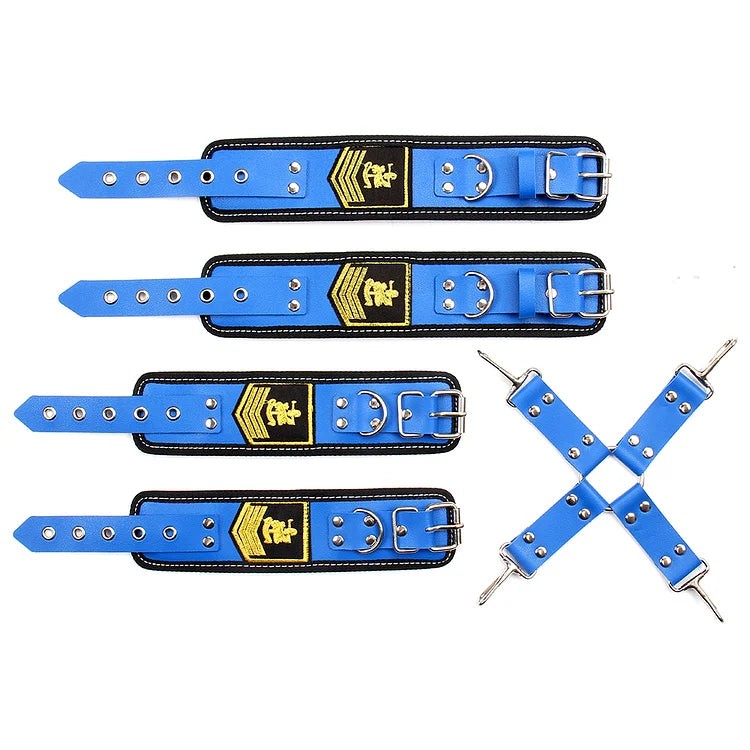 10 Pcs Under Bed Restraint Set Air Hostess Bdsm Bondage For Couple