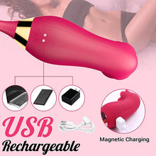 Load image into Gallery viewer, Powerful Rose Vibator Toy for Women Nipple Oral Clitoris  Vacuum Stimulation  Sucker