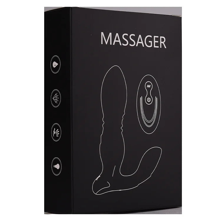 Wireless Remote Control Telescopic Vibration Prostate Massager