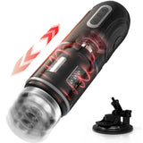 Chainsaw 7 Thrusting Rotation Male Masturbator with Suction Base