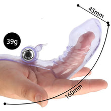 Load image into Gallery viewer, Finger Vibrating Sleeve Sex Toy For Adults