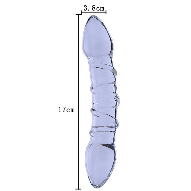 Female Double Headed Crystal Penis G-point Stimulation