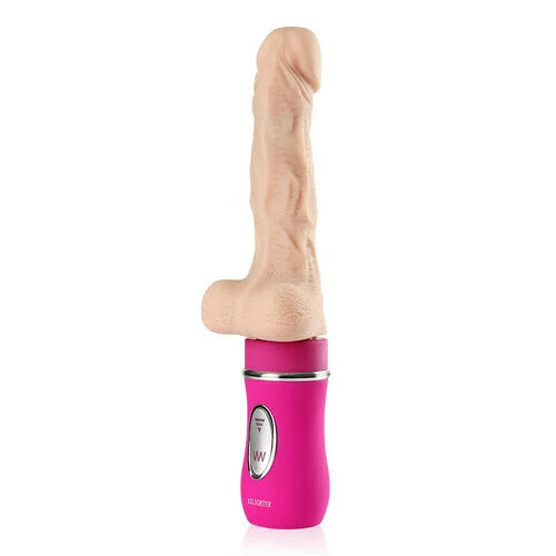 Ellite Telescopic Lover Automatic Telescopic Warming Vibrating Rod Women's Masturbation Warming Adult Products Wholesale