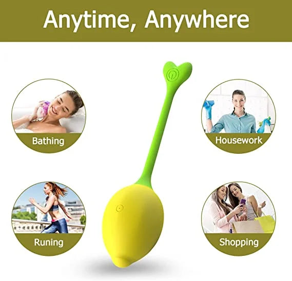 Lemon Kegel Ball Female's Jumping Egg Vibrator