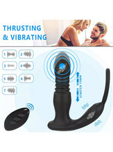 Load image into Gallery viewer, Prostate Massager 7 Modes Vibrating Thrusting Wireless Remote Control