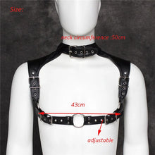 Load image into Gallery viewer, Male Bd/sm Pu Leather Bondage Men&#39;s Leather Clothes