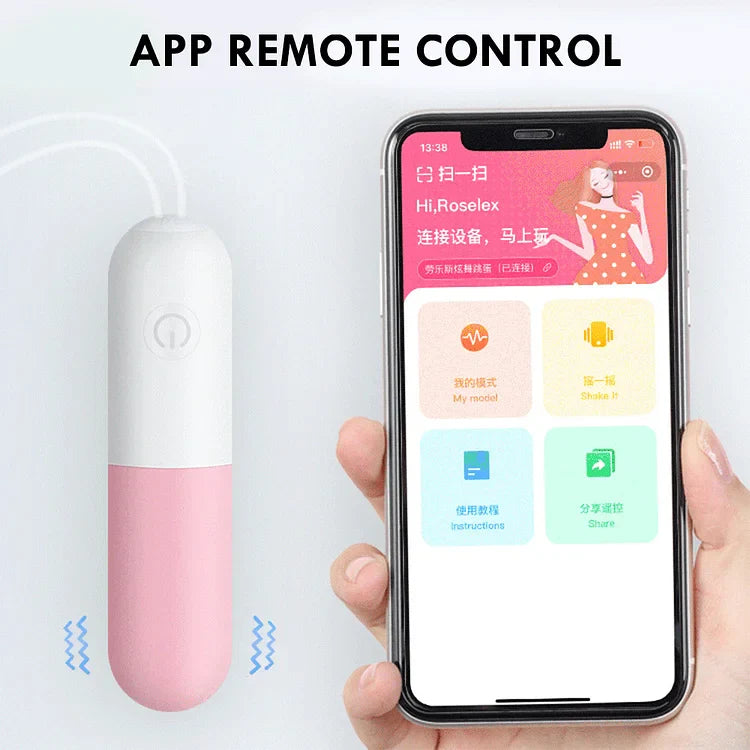 Raoules Capsule Cute Egg Jumping Egg App Applet Remote Remote Control Wireless Entry Strong Earthquake