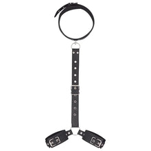 Load image into Gallery viewer, Sm Fun Binding Shackle Collar Handcuffs Female Slaves Teach Men And Women To Share Sex Products Husband And Wife Toys Bdsm