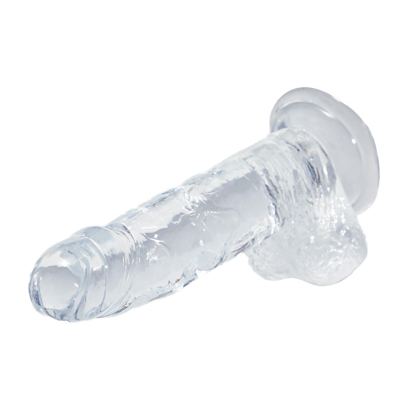 Crystal Simulation Transparent Dildo 8.26 Inch