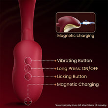 Load image into Gallery viewer, Yeizzy Clitoral Licking G Spot Vibrating &amp; Swinging Stimulator