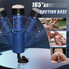 Load image into Gallery viewer, Enduro - 6 Bi-Directional Telescopic Rotation Masturbator with Suction Base