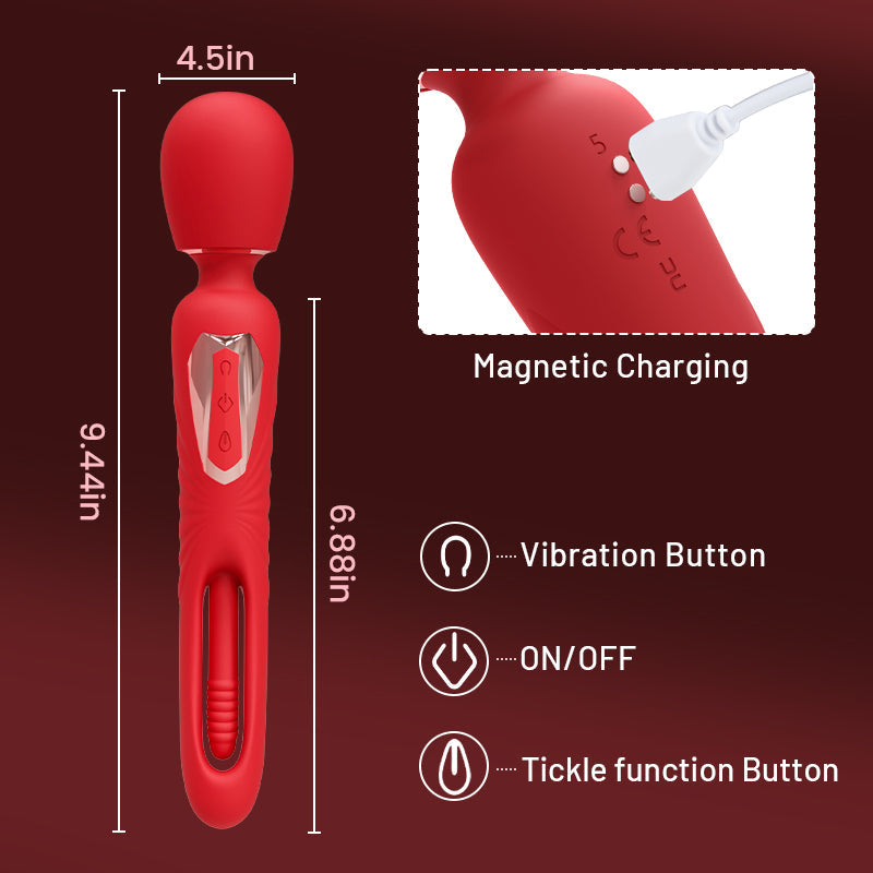 Powerful Flapping Vibrator Vibration & Flapping Modes Clitoral G-Spot Massage