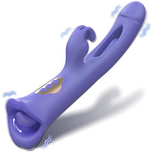 Load image into Gallery viewer, Sophia Clit Nipple Anal Stimulation Rabbit Licking Vibrating Flapping 4 IN 1 Stimulator