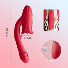 Load image into Gallery viewer, Mouth-Shaped Biting G Spot Soother with Vibration &amp; Flapping