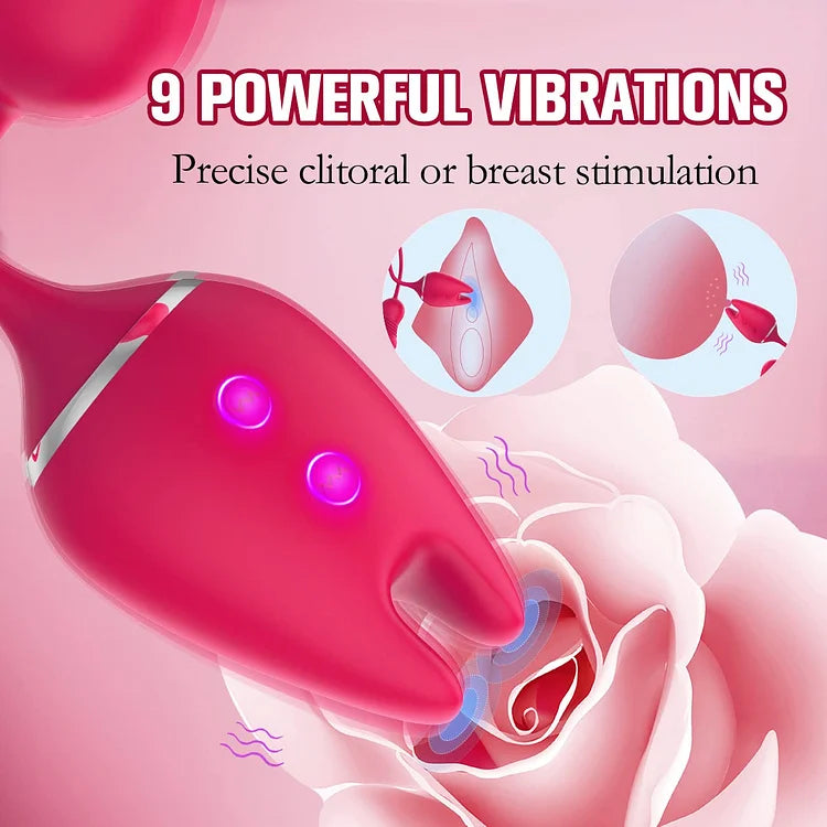 Female Vibrator Vaginal G-spot Clitoris 3 in 1 Stimulation Masturbator