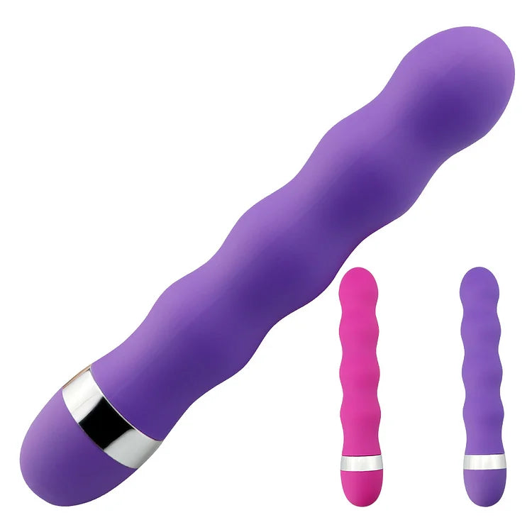 Multi-speed G Spot Vagina Clitoris Anal Plug Dildo Vibrator