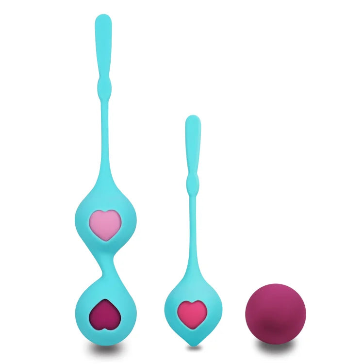 3pcs Tight Ball Kegel Exercise Pelvic Tightening for Women Vaginal Dumbbell Exercise Ball