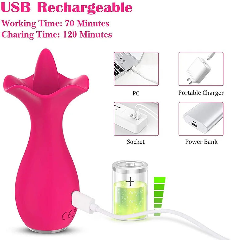 Rose Licking Vibrator