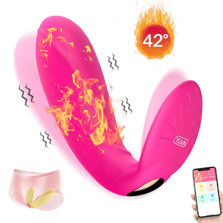 Wearable App Remote Control G Spot Vibrator Dilldo For Women