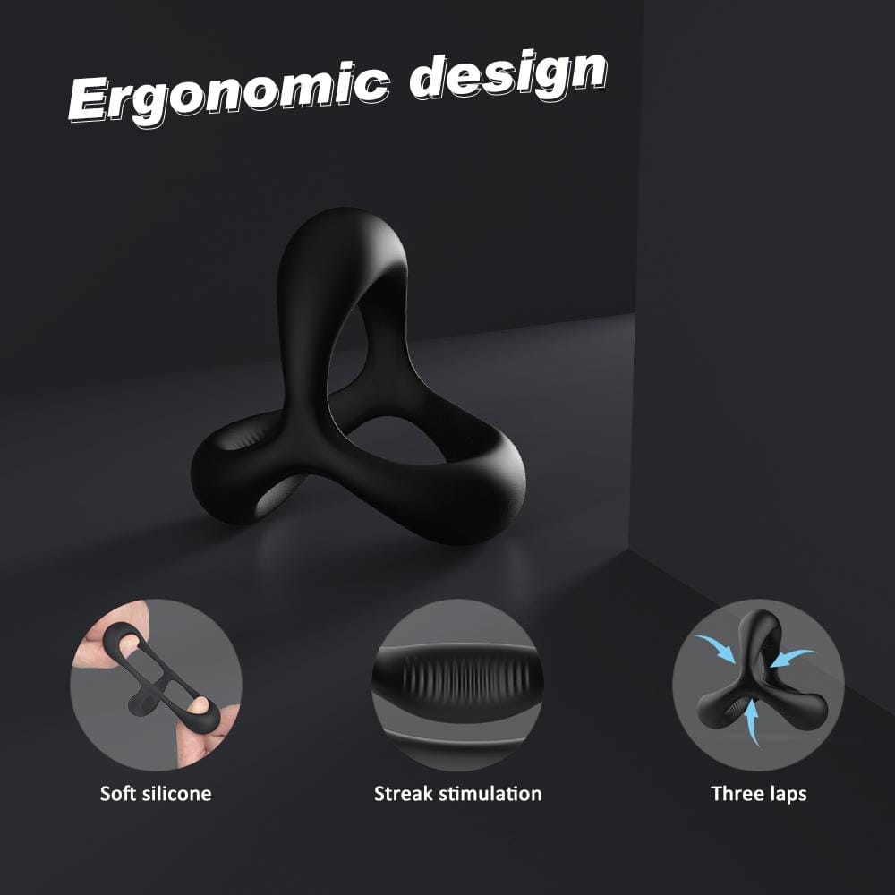 1.14-Inch Silicone Penis Ring for Erection Enhancing