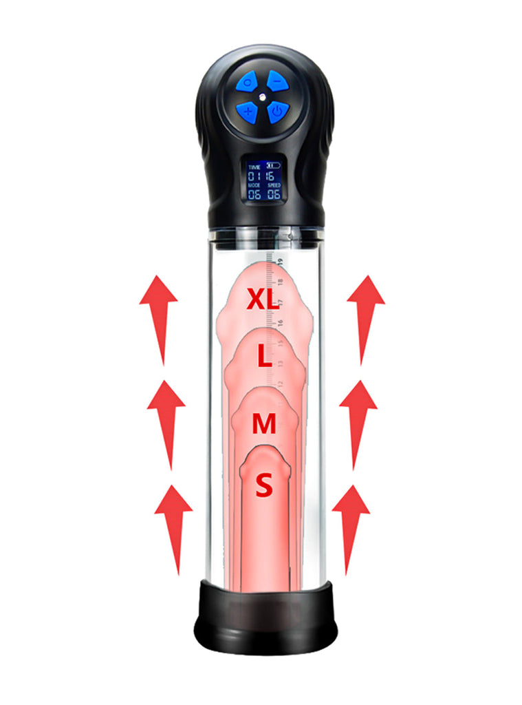 Automatic Penis Pump 6 Modes Adjustable LED Display