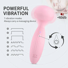 Load image into Gallery viewer, Mushroom Charging Vibrator Female Masturbation Double Headed