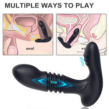 Load image into Gallery viewer, Men&#39;s Retractable Prostate Anal Plug G-point Stick Vibrator