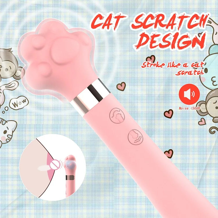 Cat Claw Dual Vibrator Magic Wand Massager