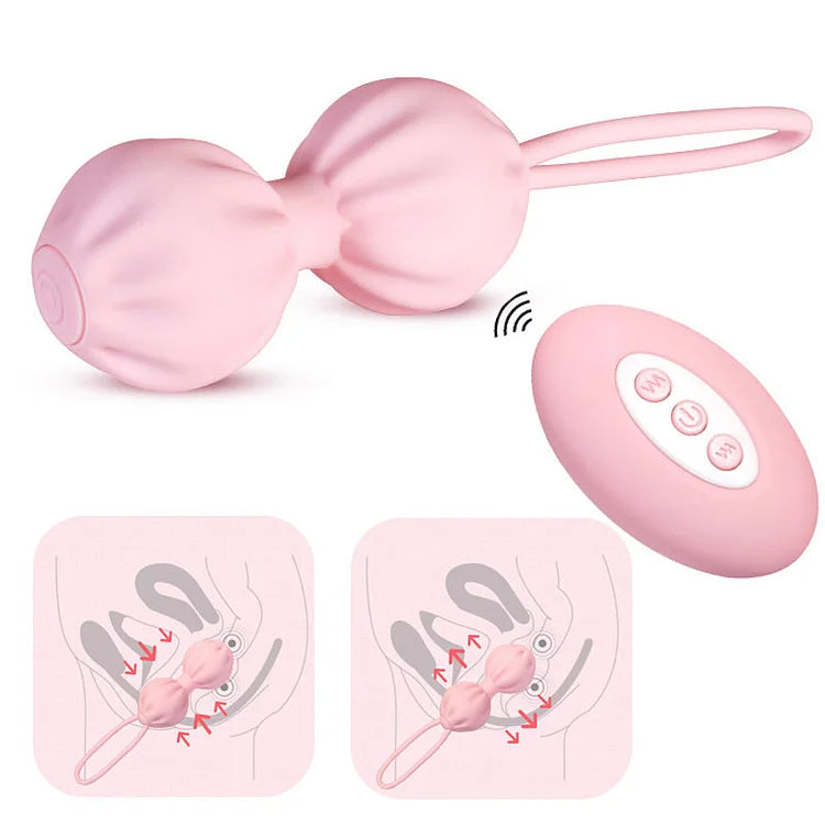 Exercise Bullet Vibrator Kegel Vaginal Balls Wireless Remote Control For Woman