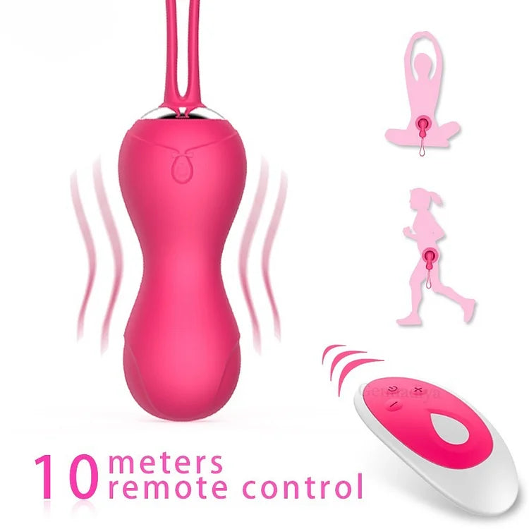 Vibrating Eggs Vaginal Tighten Exercise Kegel balls G Spot Vibrators  Clitoris Stimulation for Women