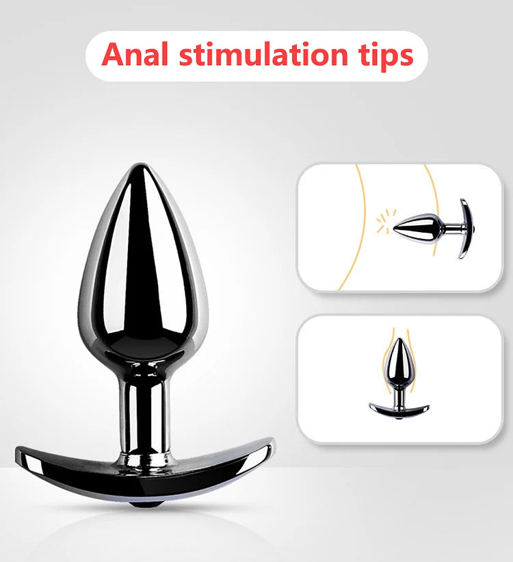 Ship Anchor Metal Anal Plug Female Appliance Backyard Masturbation Alternative Adult Sex Toys