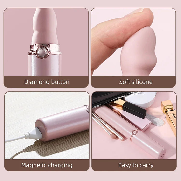 Lipstick Vibrator Anal Beads G-spot Stimulator Prostate Massager