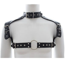 Load image into Gallery viewer, Male Bd/sm Pu Leather Bondage Men&#39;s Leather Clothes