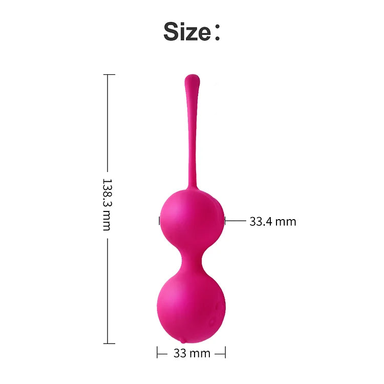 Silicone Kegel Ball Female Vaginal Dumbbell Vaginal Ball Private Exercises