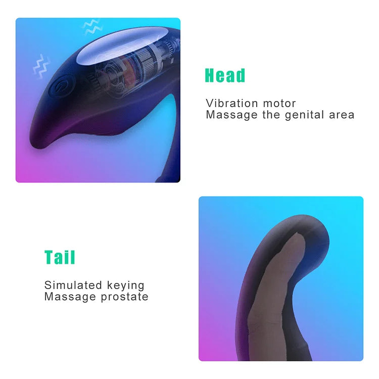 Prostate Massager App Remote Mobile Phone Remote Control Vestibular Artifact Strong Shock Button