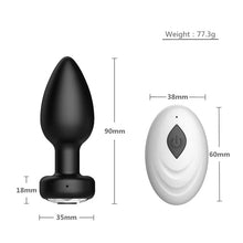 Load image into Gallery viewer, App Remote Control 10 Frequency Vibrating Anal Plug