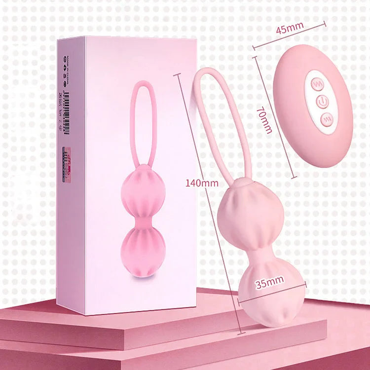 Exercise Bullet Vibrator Kegel Vaginal Balls Wireless Remote Control For Woman