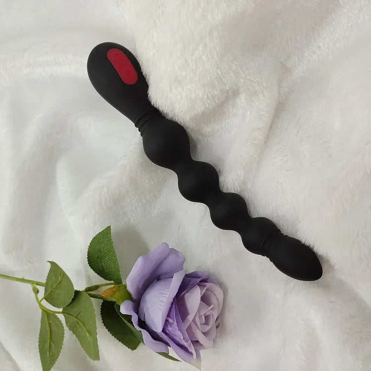 9 Speed Anal Beads Vibrator G Spot Vagina Clitoris Stimulator