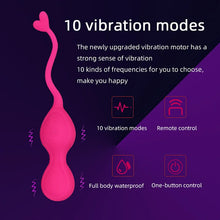 Load image into Gallery viewer, Remote Control Vibrating Jumping Egg Dildo Wireless Female Massage Stimulation Vaginal Masturbation