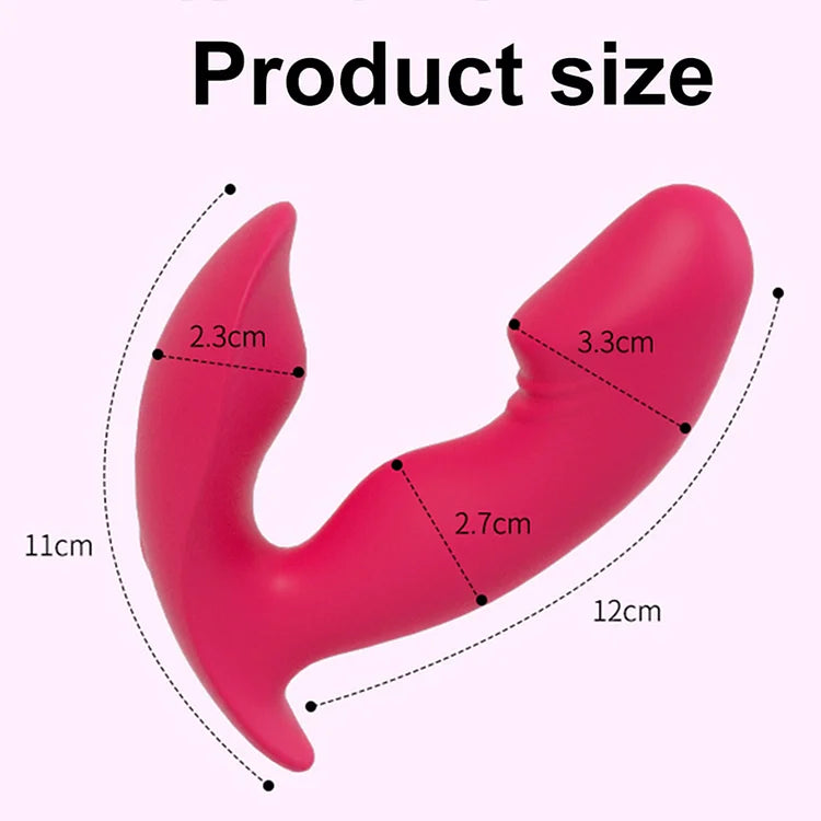 Wireless Remote Dildo Vibrator Wiggling Wearable Vibrating Panties Finger for Women Clitoris Stimulator