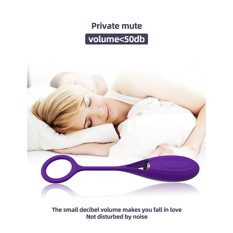 Mini Clit Massage Vibrating Stick G-spot Vibrator Penis Cock Ring