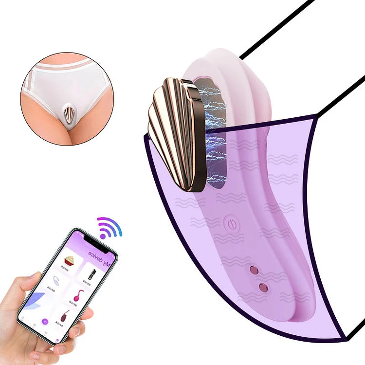 App Remote Control Magnet Absorption Wearable Panty Vibrator