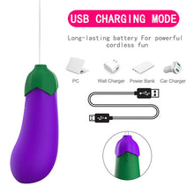 Load image into Gallery viewer, Wireless Eggplant Bullet Vibrator Love Eggs with 10 Vibration Modes