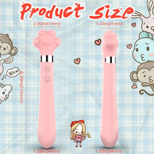 Load image into Gallery viewer, Cat Claw Dual Vibrator Magic Wand Massager