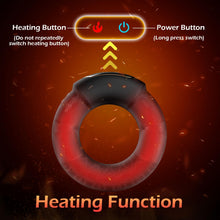 Load image into Gallery viewer, 9 Vibrations with Heating Penis Ring