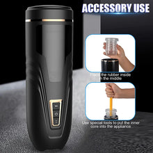 Load image into Gallery viewer, Aircraft Cup Automatic Men&#39;s Inside Telescopic Vacuum Oral Masturbation Cup Adult Sex Products Automatic Trainer Wholesale