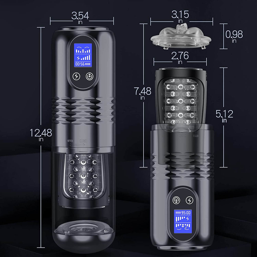 Innovative Motors Telescoping LCD Display Masturbator