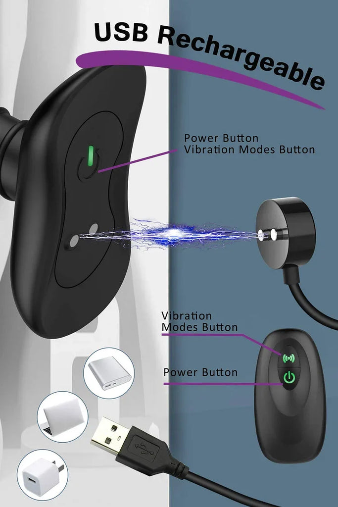 Anal Plug with Bullet Vibrator