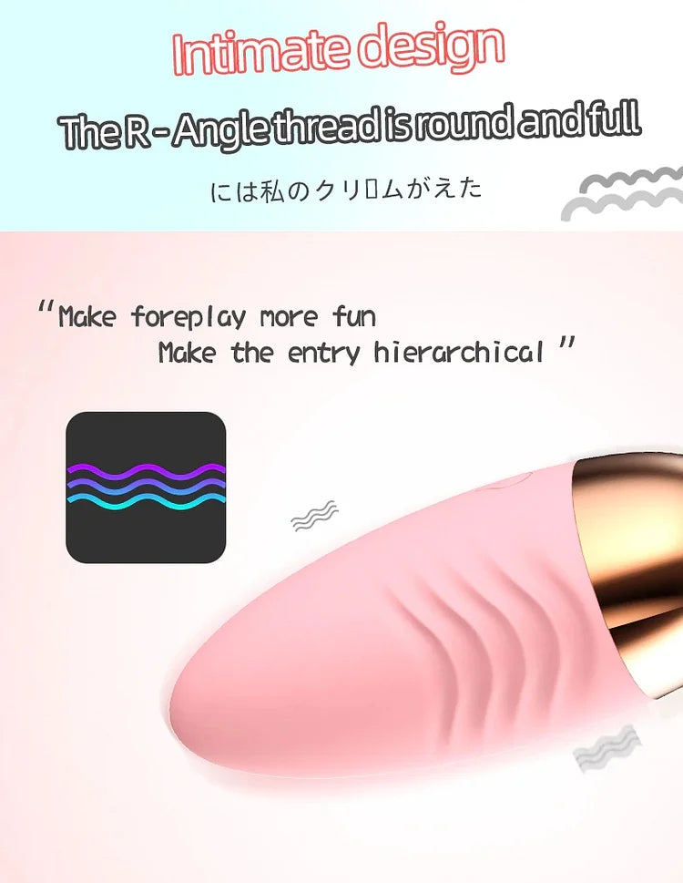 Bullet Vibrator Sex Toys Wireless Remote Control Vibrating Eggs